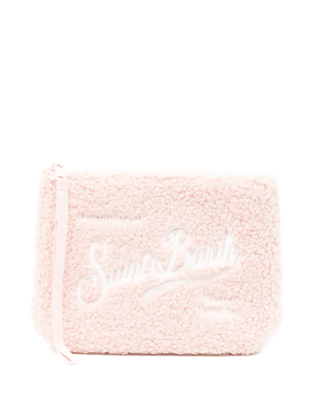 MC2 Saint Barth Kids Aline logo-embroidered make-up bag | Pink | Image 1
