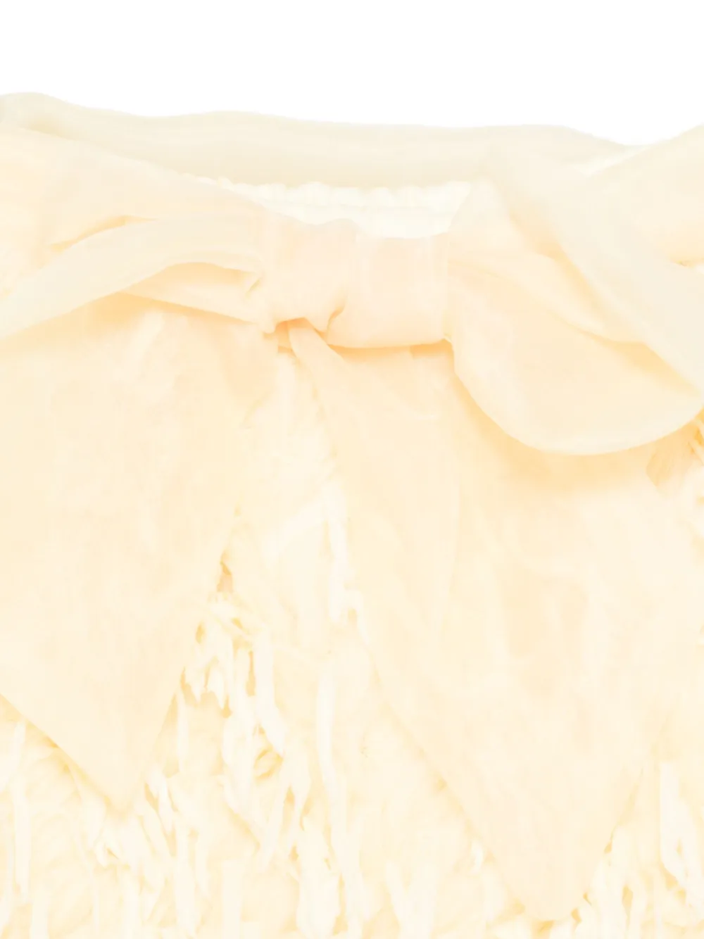 Miss Grant Kids Rok met verfraaide strik Geel