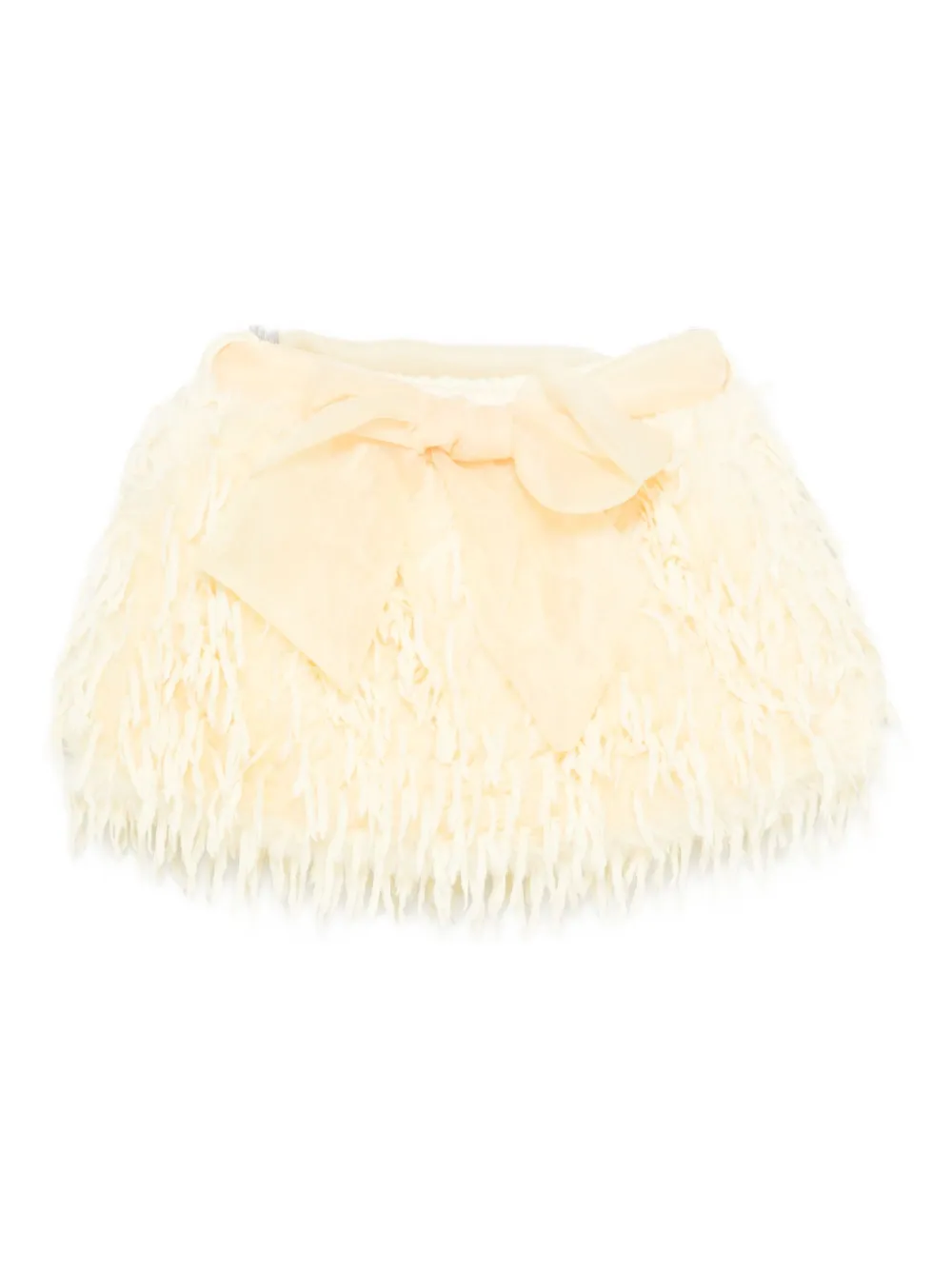 Miss Grant Kids bow-embellished skirt | Yellow | Image 1