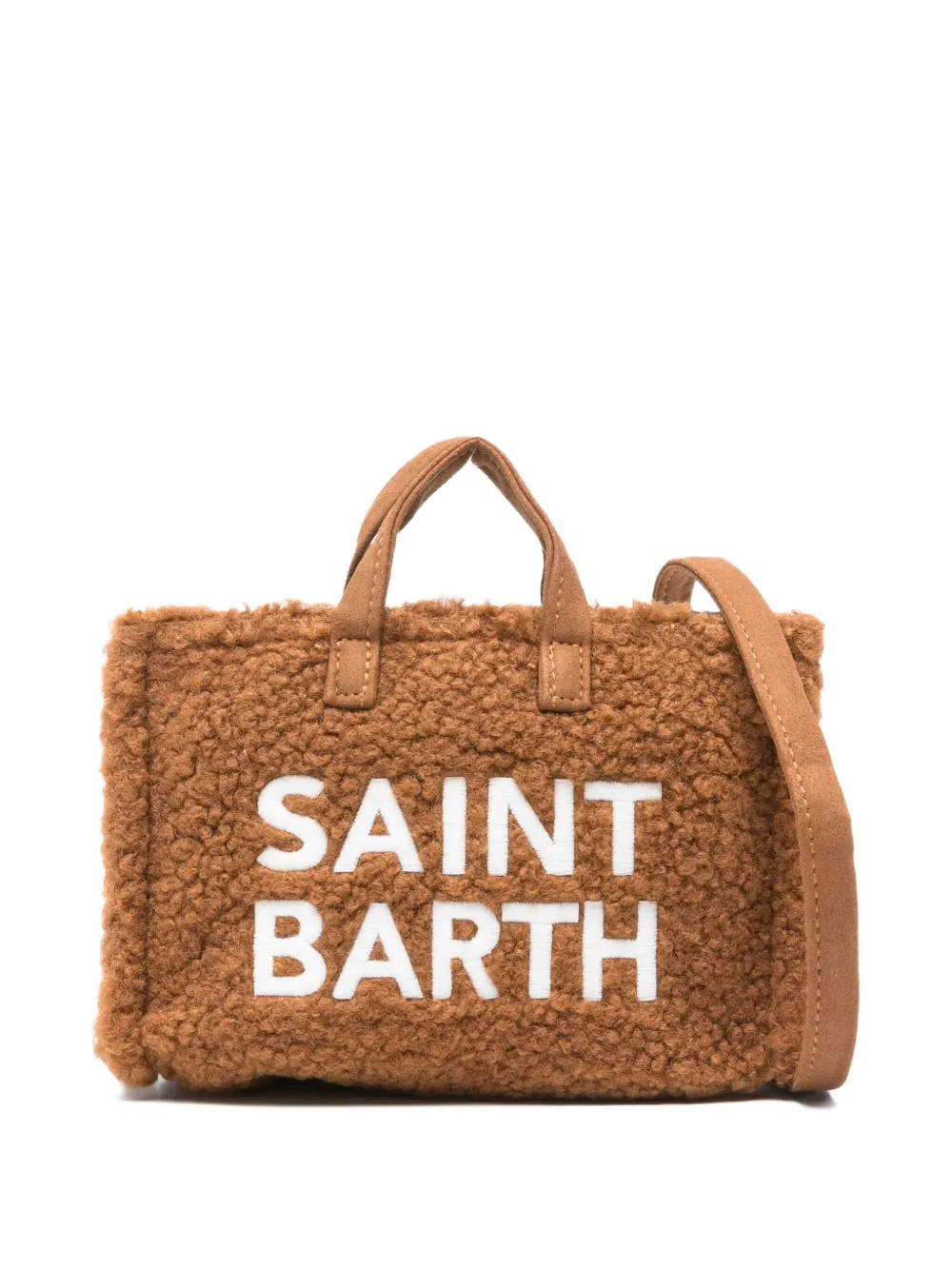 MC2 Saint Barth Kids Phone tote bag - Marrone