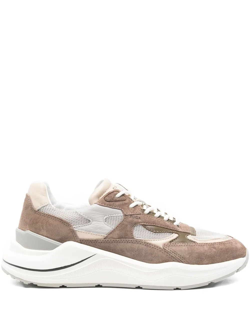 D.A.T.E. mesh-panelled sneakers | Neutrals | Image 1