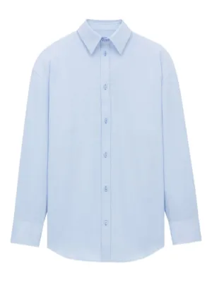 Prada ジャカード ブラウス | ブルー | FARFETCH JP