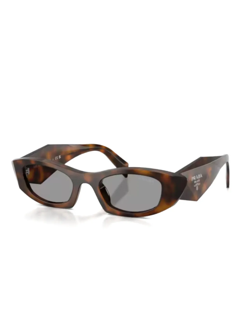 Prada Eyewear cat-eye frame sunglasses - Bruin