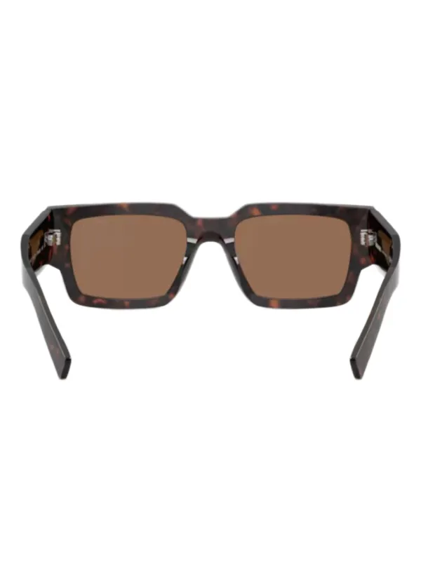 PRADA ブラウンラウンド型サングラス Prada Sunglasses 2014 Dark Brown Square Large PR18QS SPR 18Q DHO