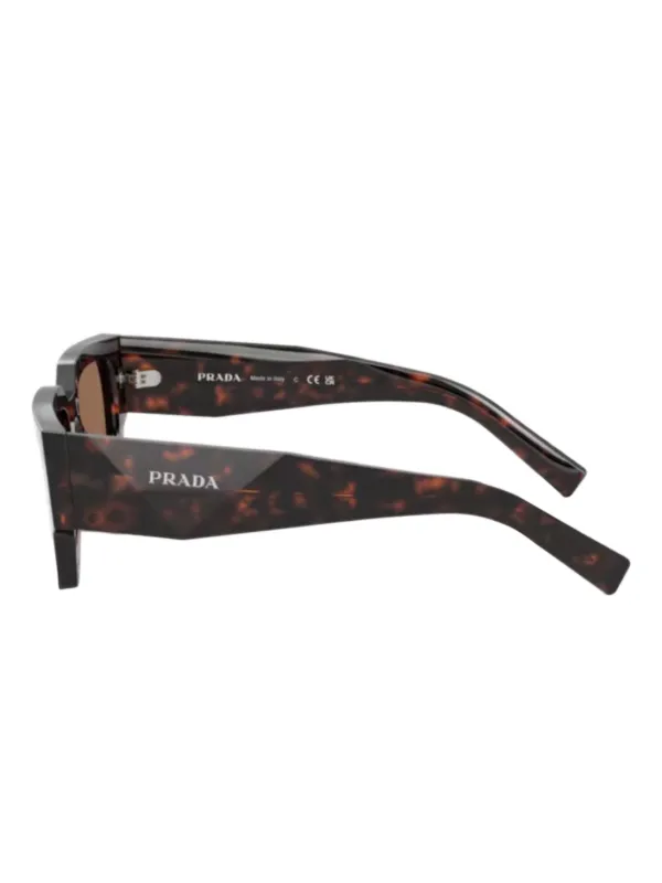 PRADA トータスフレーム サングラス Prada Eyewear トータスシェル キャットアイ サングラス | ブラウン