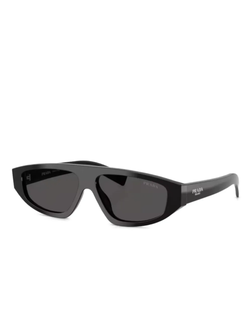 Prada Eyewear geometric-frame sunglasses | Black | Image 1