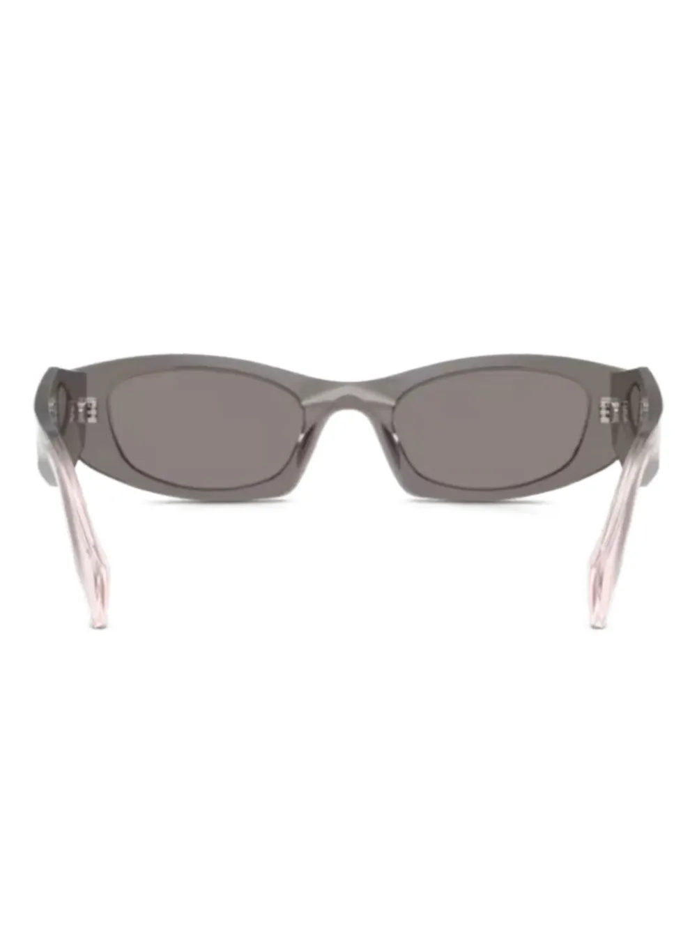 Prada Eyewear Zonnebril met cat-eye montuur Grijs