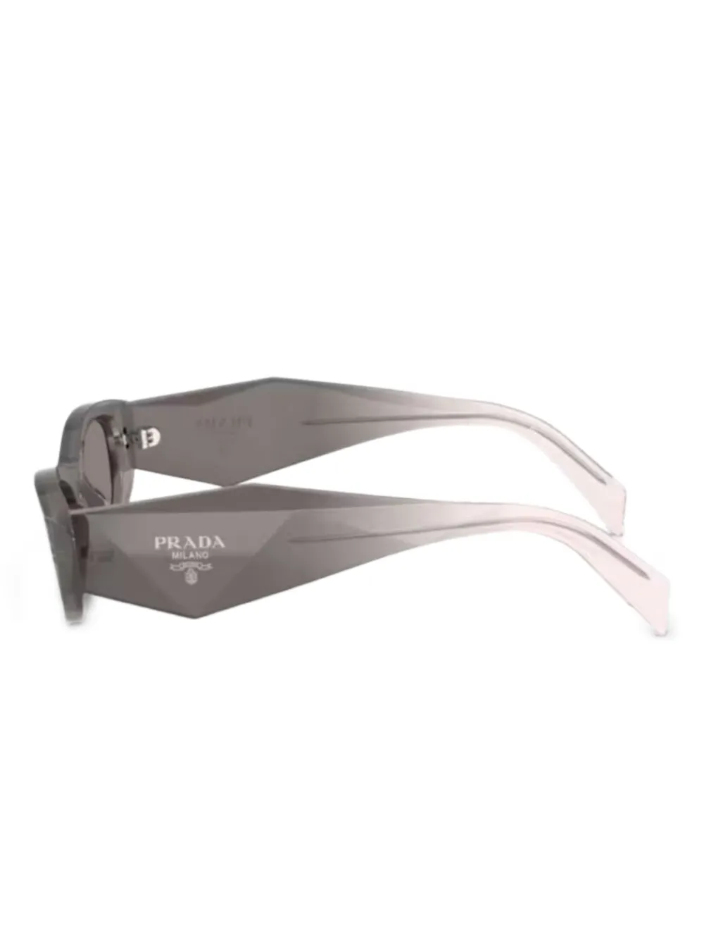 Prada Eyewear Zonnebril met cat-eye montuur Grijs