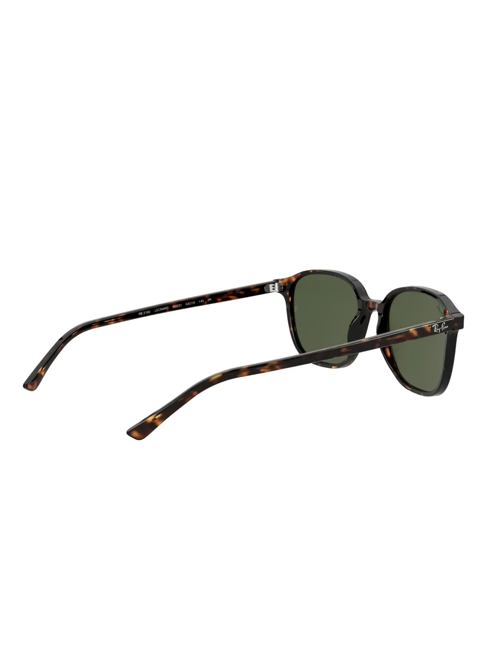 Ray-Ban Zonnebril met vierkant montuur Bruin
