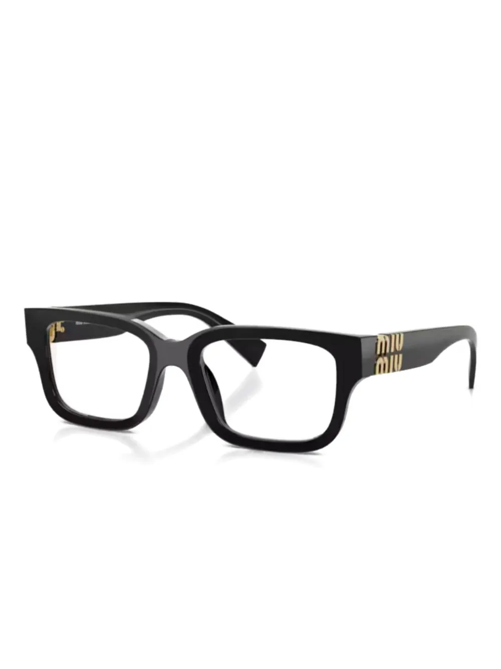 Miu Miu Eyewear lunettes de vue carrées à logo | Image 2