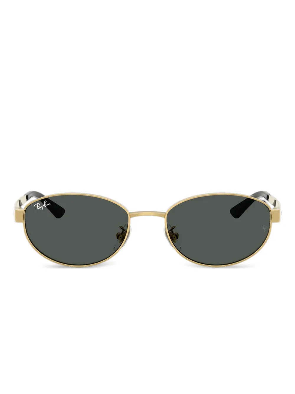 Ray-Ban oval-frame sunglasses | Gold | Image 1