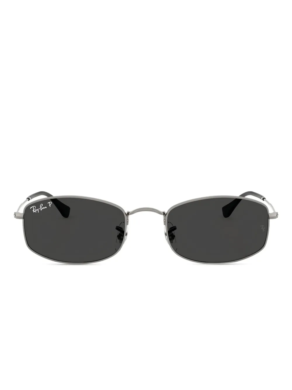 Ray-Ban lentes de sol con armazón rectangular | gris | Image 1
