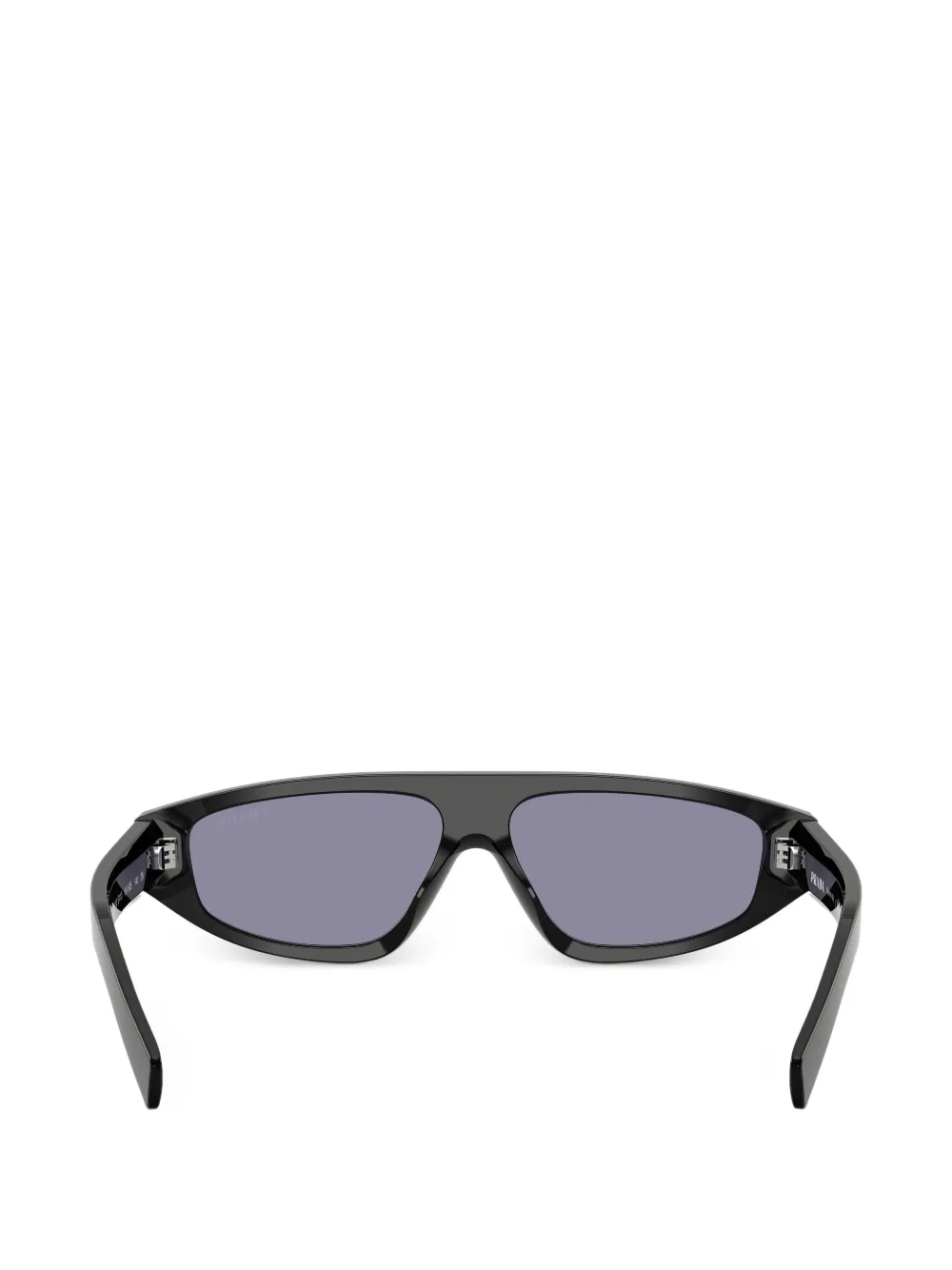 Prada Eyewear Zonnebril met geometrisch montuur Zwart
