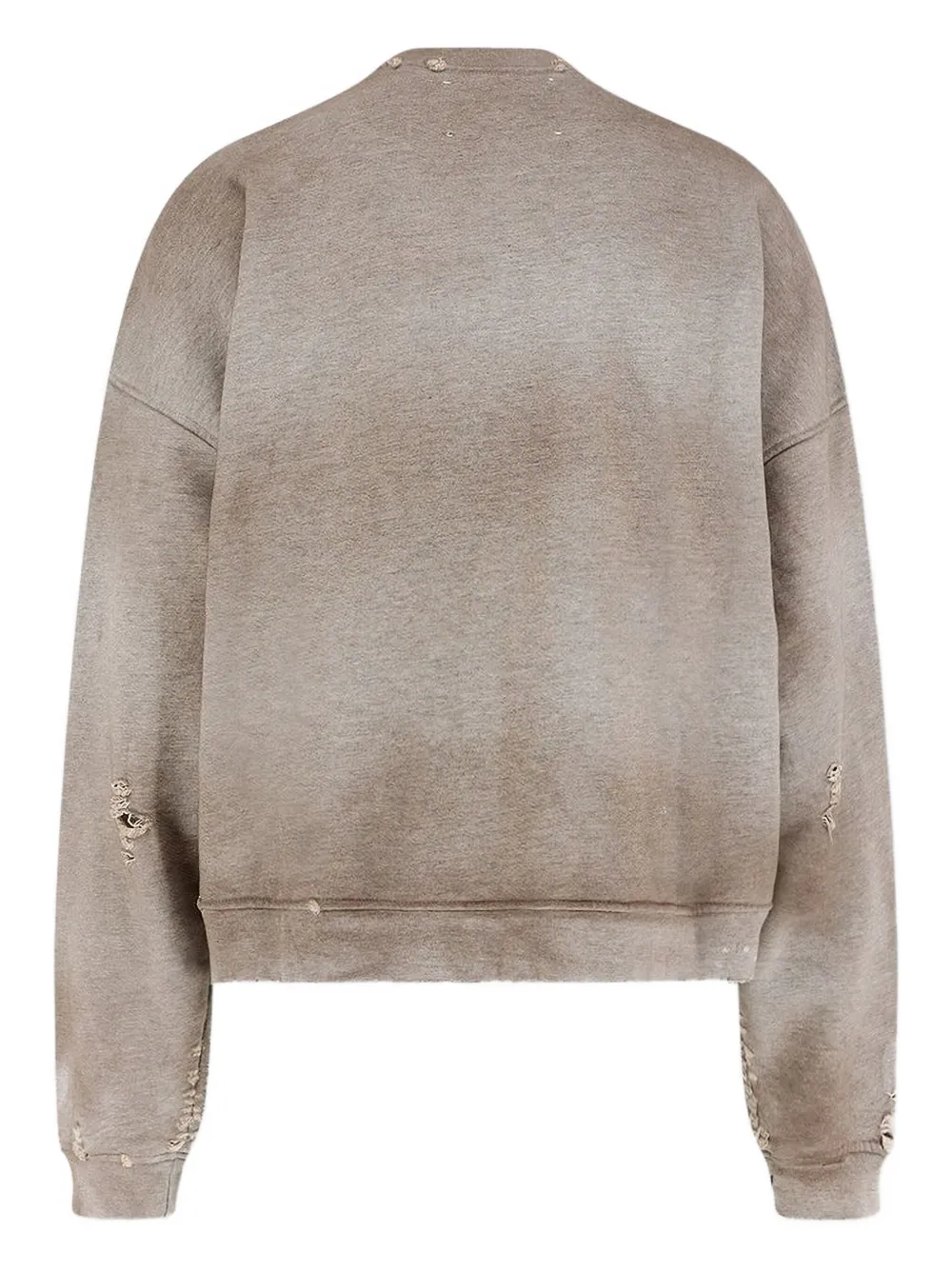 Paly Better Heather Cotton Sweatshirt In Gray