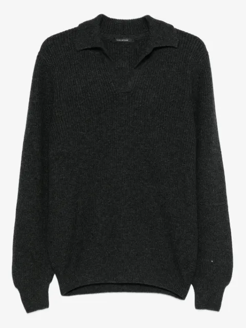Tagliatore polo-collar sweater