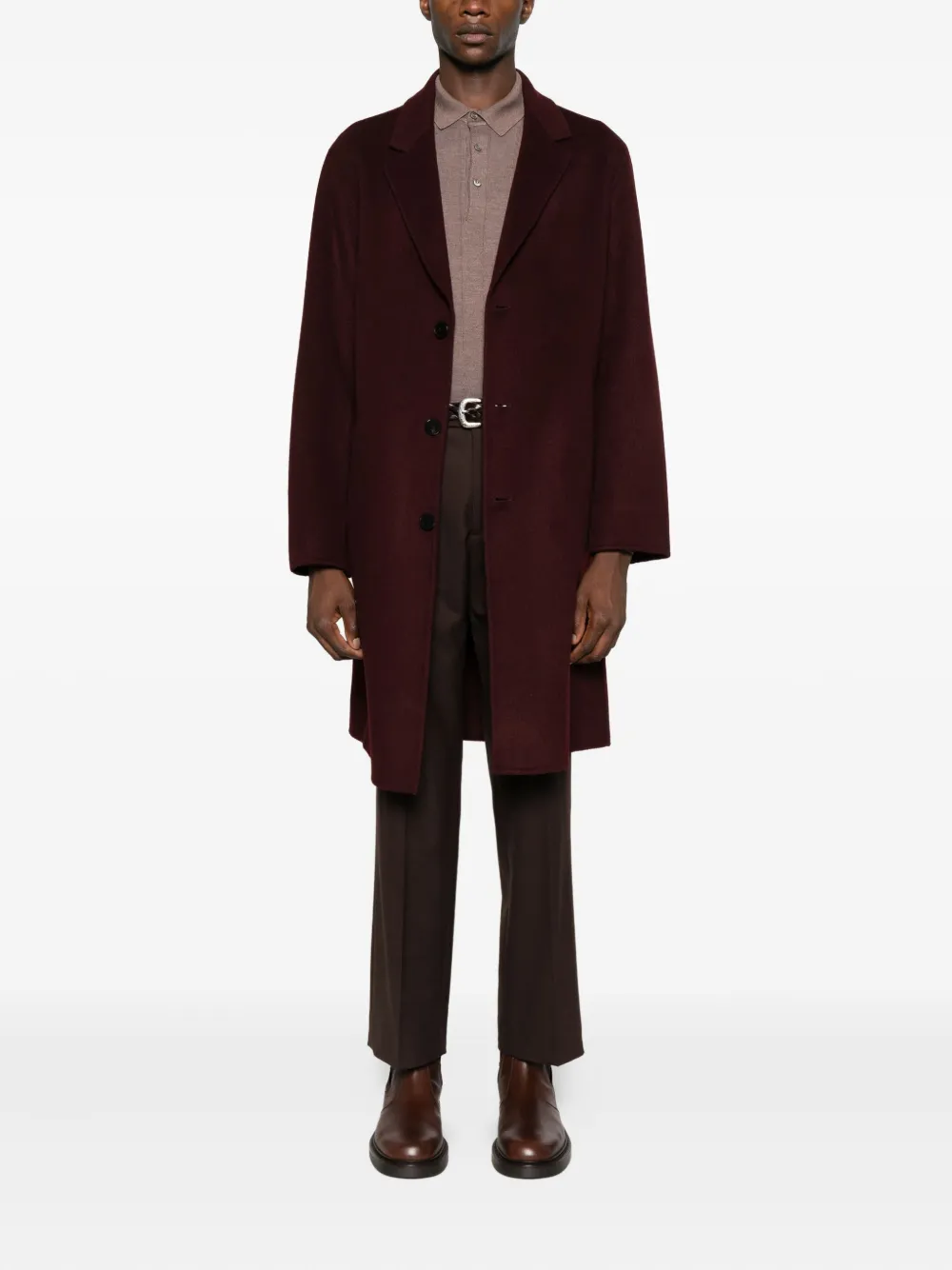 Tagliatore button-placket ribbed polo shirt | Image 2