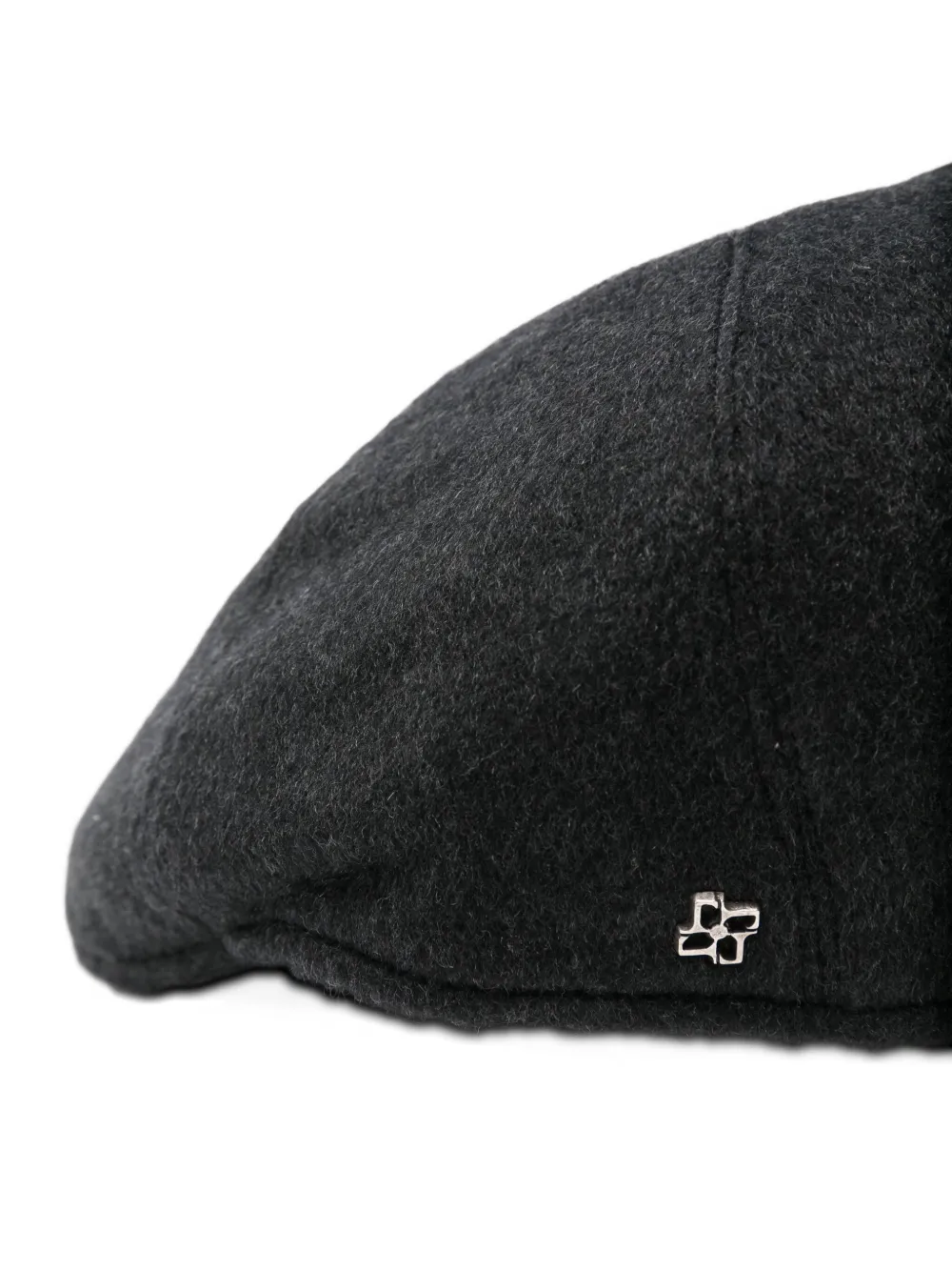 Tagliatore Logo-plaque Beret In Gray
