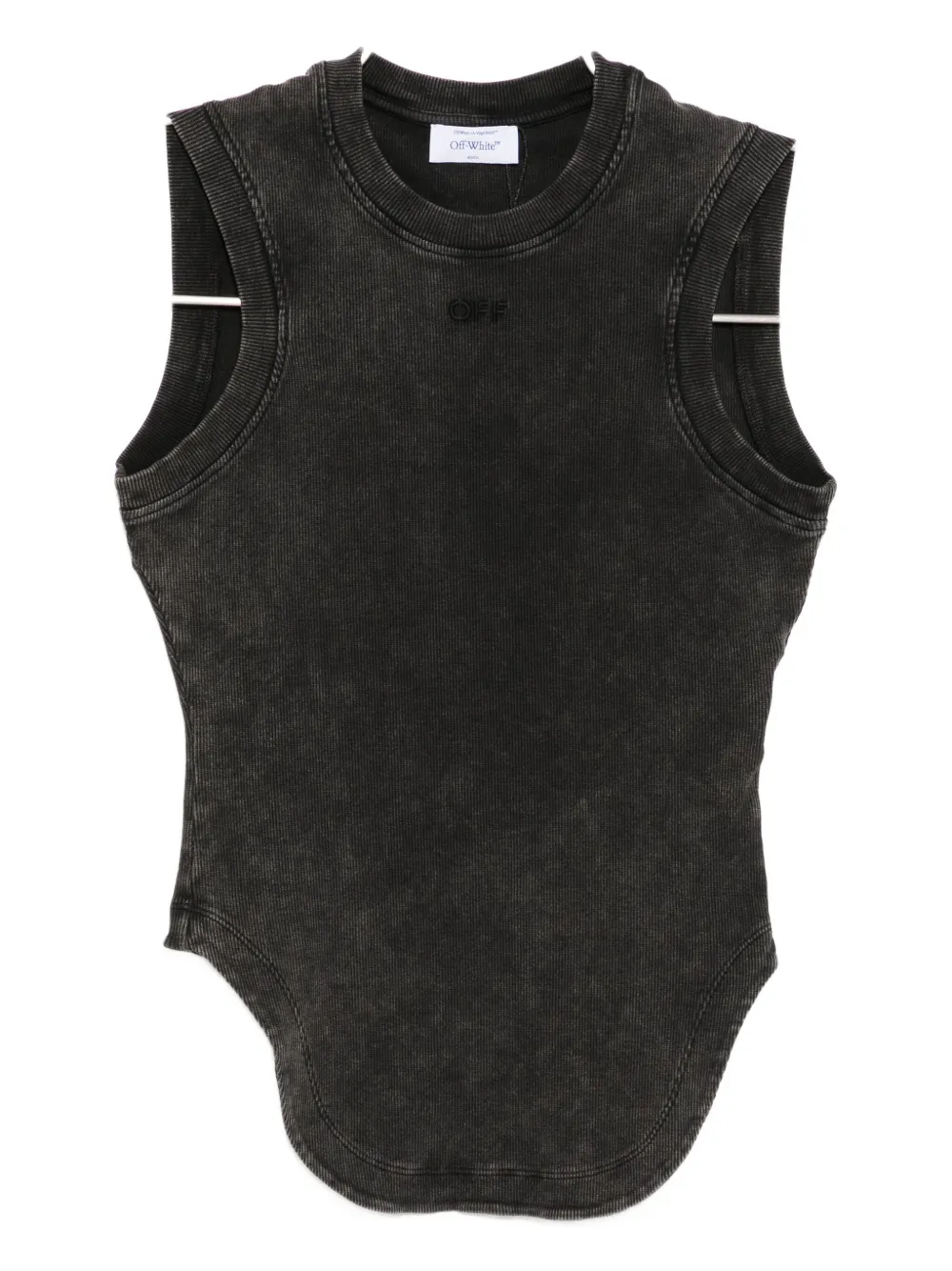 Off-white Kat Tank Top In Black