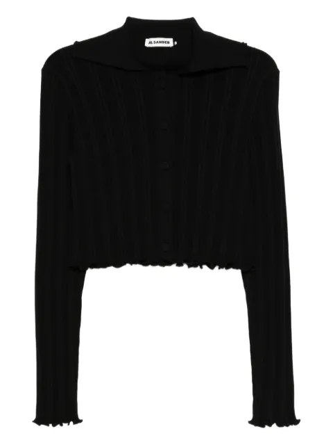Jil Sander — frilled cardigan