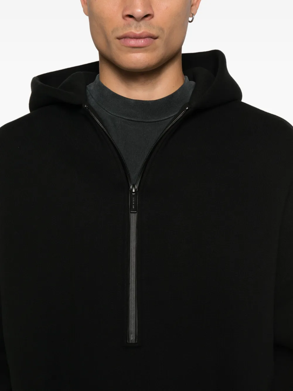 Fear Of God Hoodie met capuchon en rits Zwart