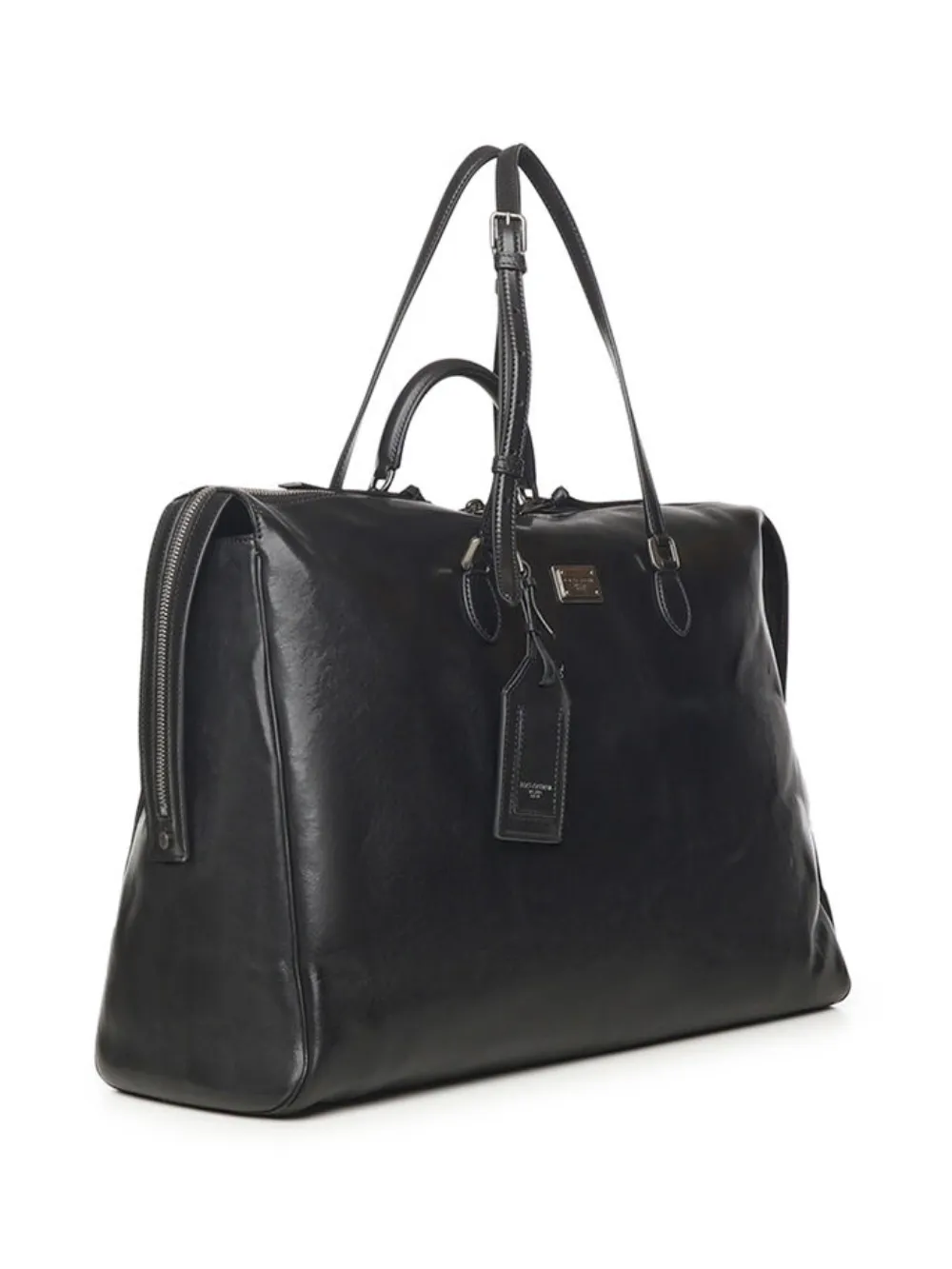 Dolce & Gabbana Vittoria kalfsleren handtas Zwart