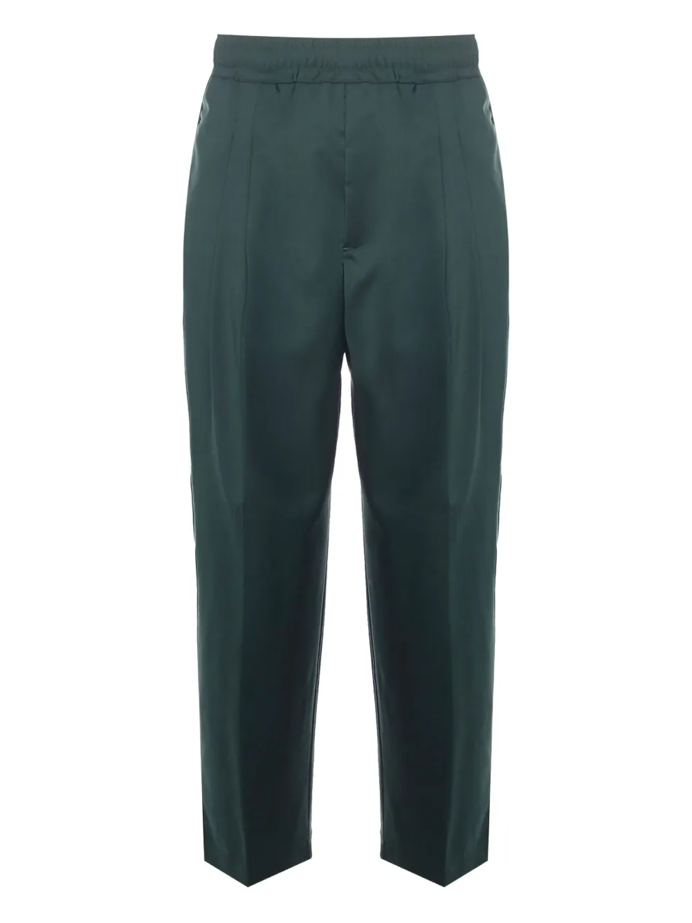 Giuliano Galiano elasticated-waist pleated pants - Verde