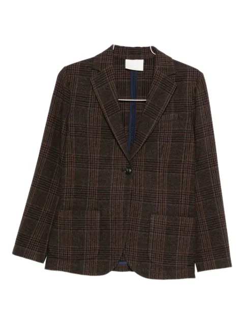 Circolo 1901 check-pattern blazer 