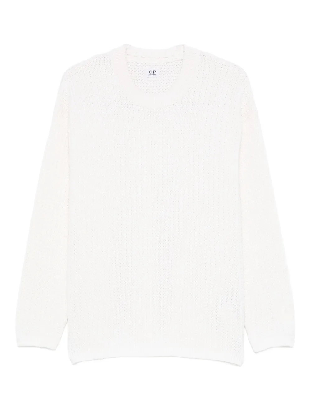 C.P. Company suéter con cuello redondo | blanco | Image 1