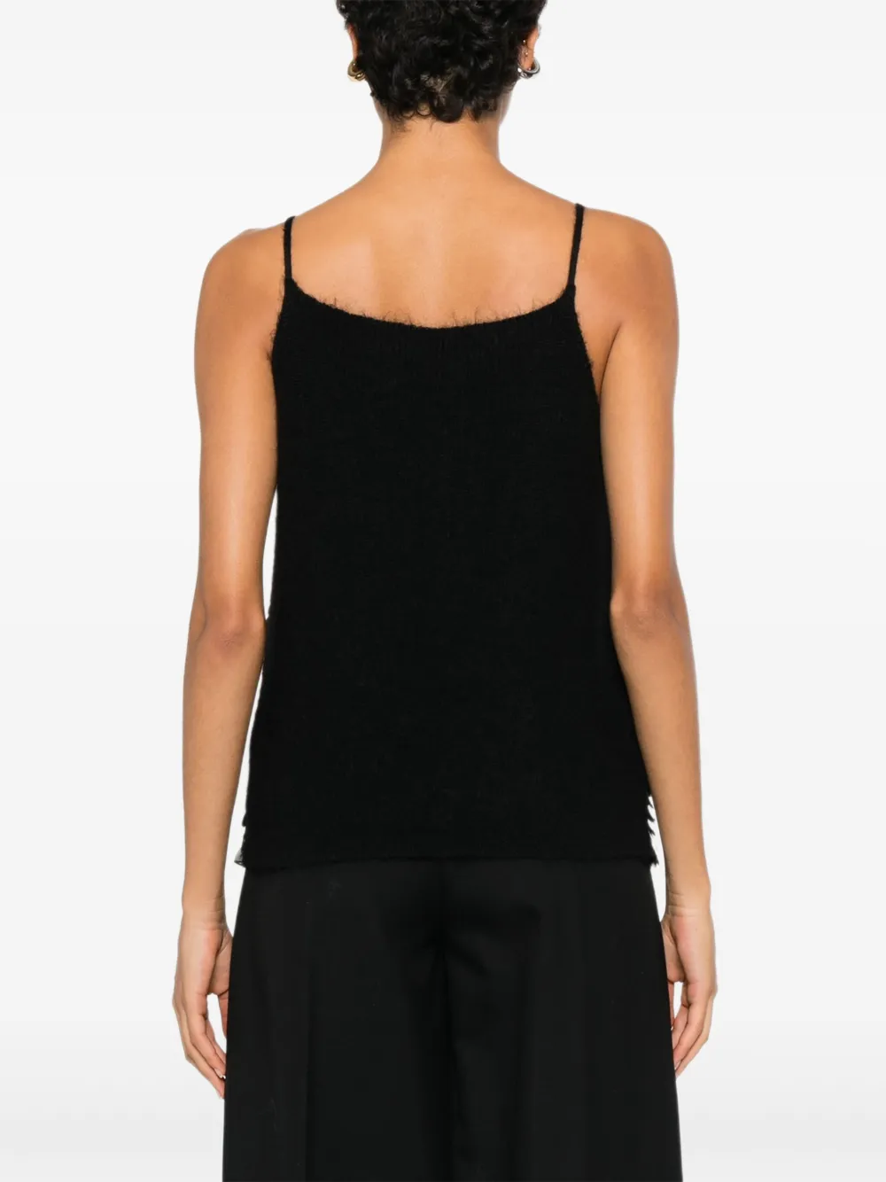 Fabiana Filippi Sequin-embellishment Top In Black