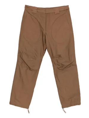 Stone Island Wrinkled Corduroy straight-leg Trousers | Green