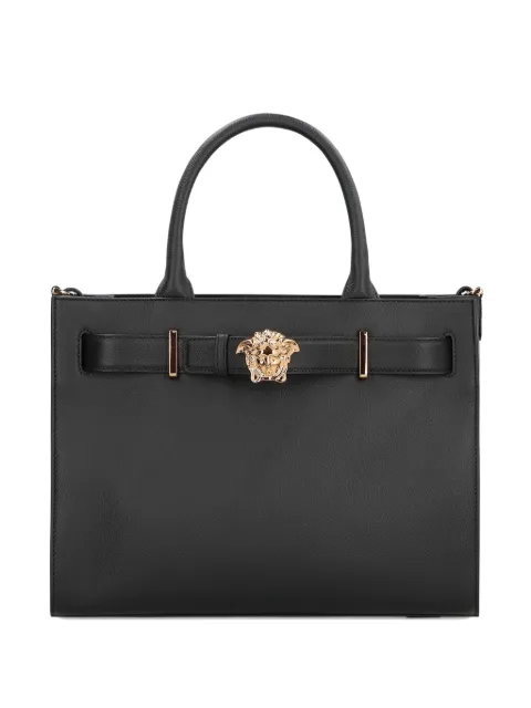 Versace Medusa leather tote bag
