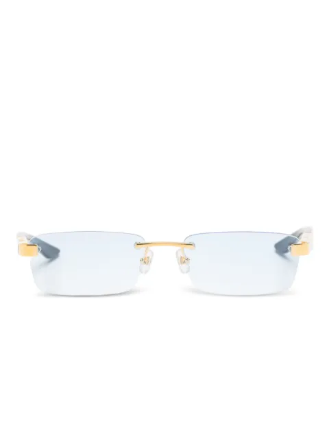 Maybach eyewear rectangle-frame sunglasses