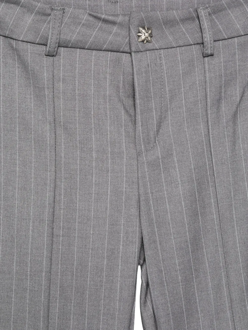 John Richmond Junior Broek met krijtstreep Grijs