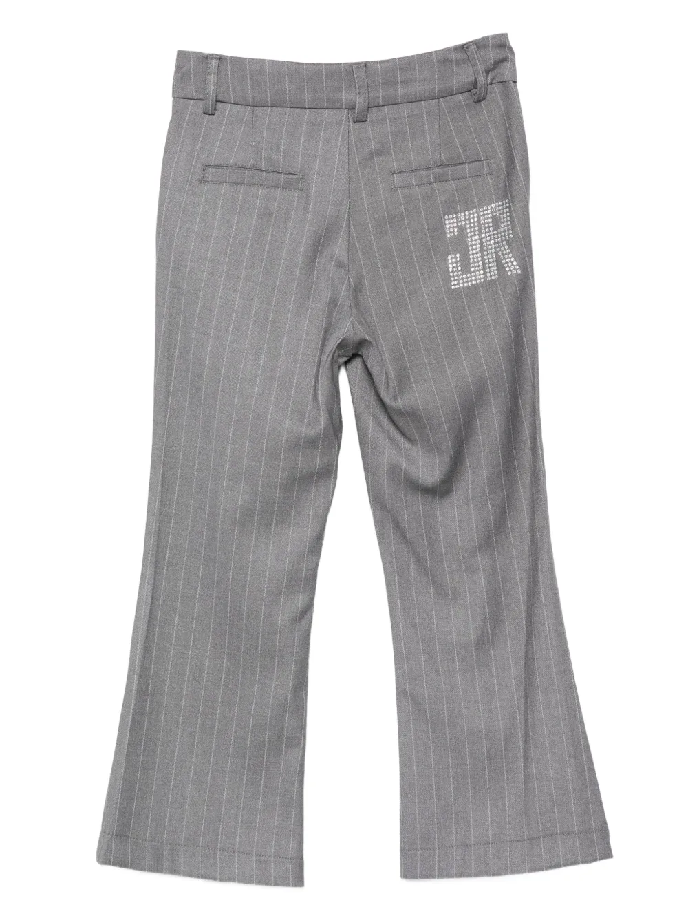 John Richmond Junior Broek met krijtstreep Grijs