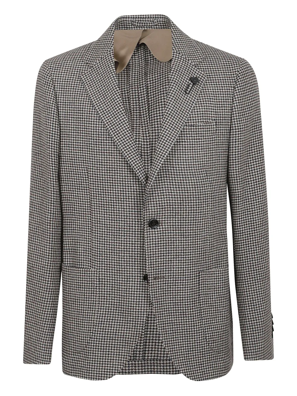 Lardini houndstooth blazer | White | Image 1