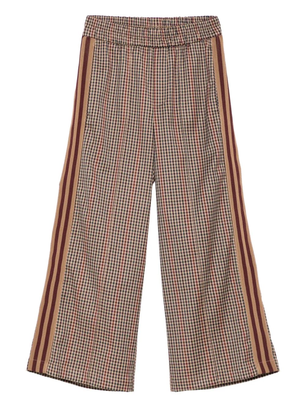 Miss Grant Kids checked trousers | Brown | Image 1