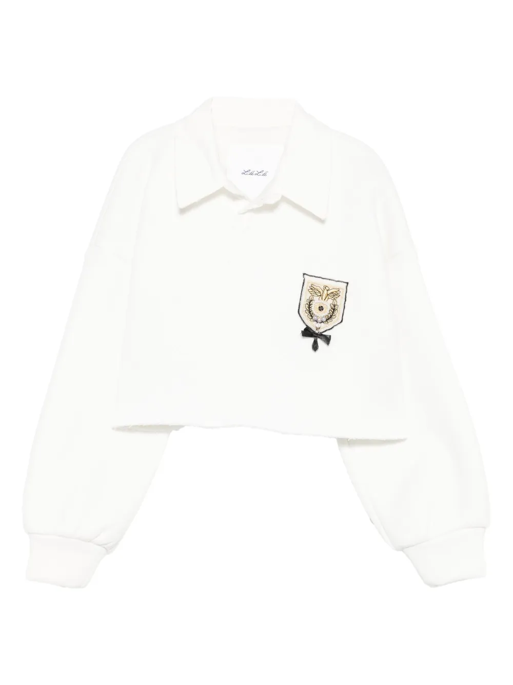 Miss Grant Kids ポロシャツ - ホワイト Miss Grant Kids ポロシャツ - ホワイト