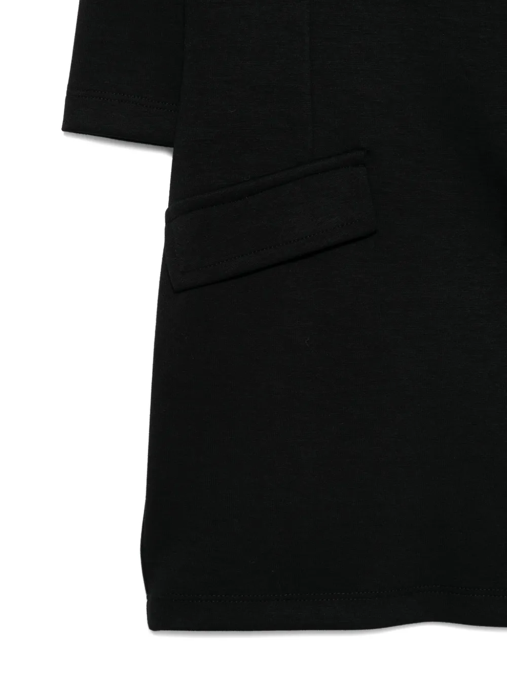 Miss Grant Kids Katoenen jurk met lange mouwen Zwart