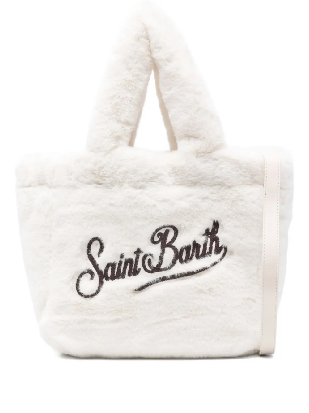 Mc2 Saint Barth Colette Tote Bag In White