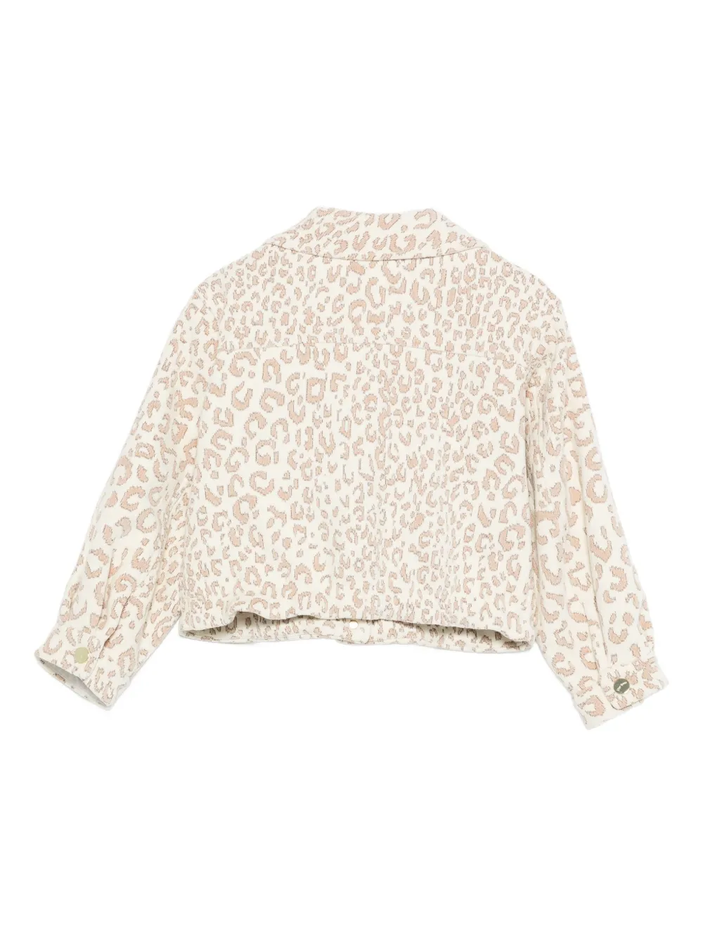 Miss Grant Kids leopard-print denim jacket | Boys Denim Jackets | Image 2