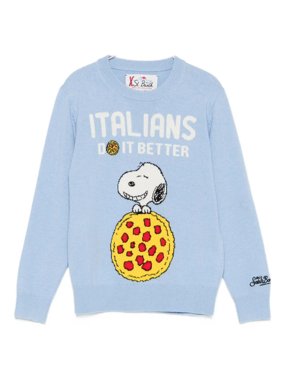 MC2 Saint Barth Kids x Peanuts Snoopy jumper | Blue | Image 1