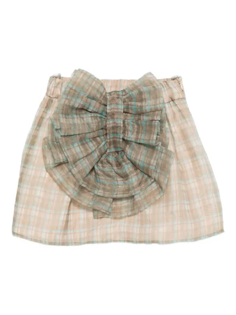 Miss Grant Kids tartan skirt