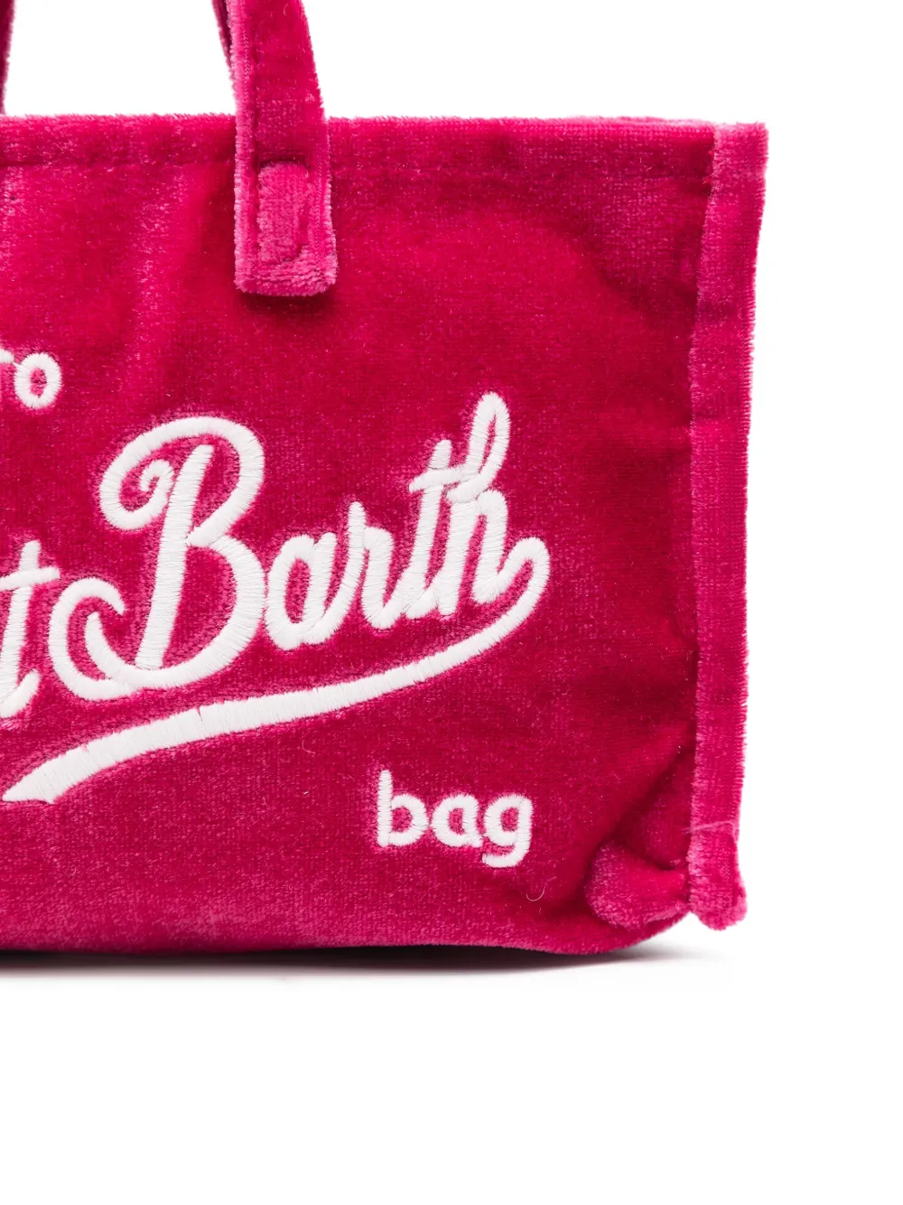 Mc2 Saint Barth Phone Tote Bag In Burgundy