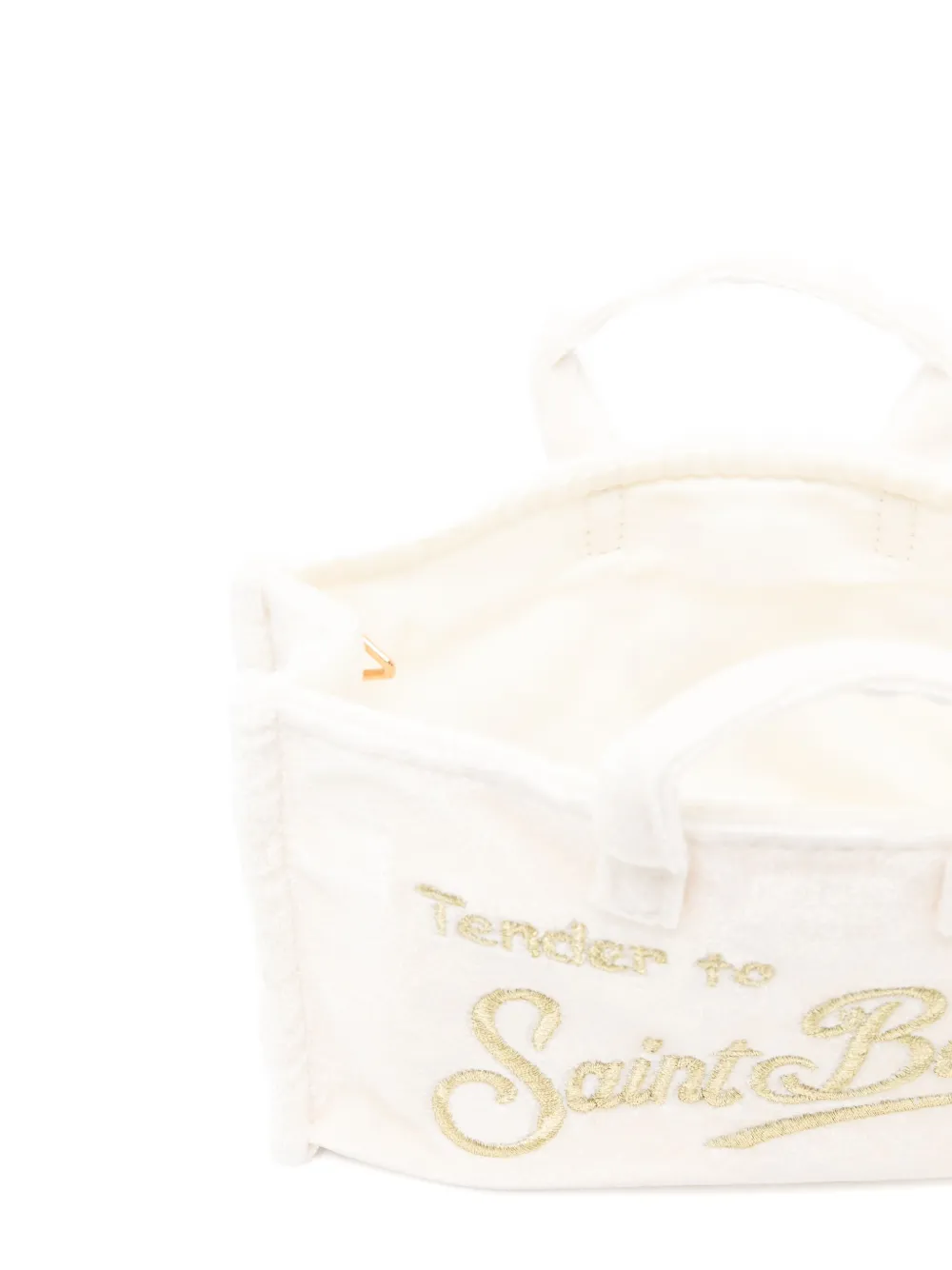 Mc2 Saint Barth Phone Shoulder Bag In White