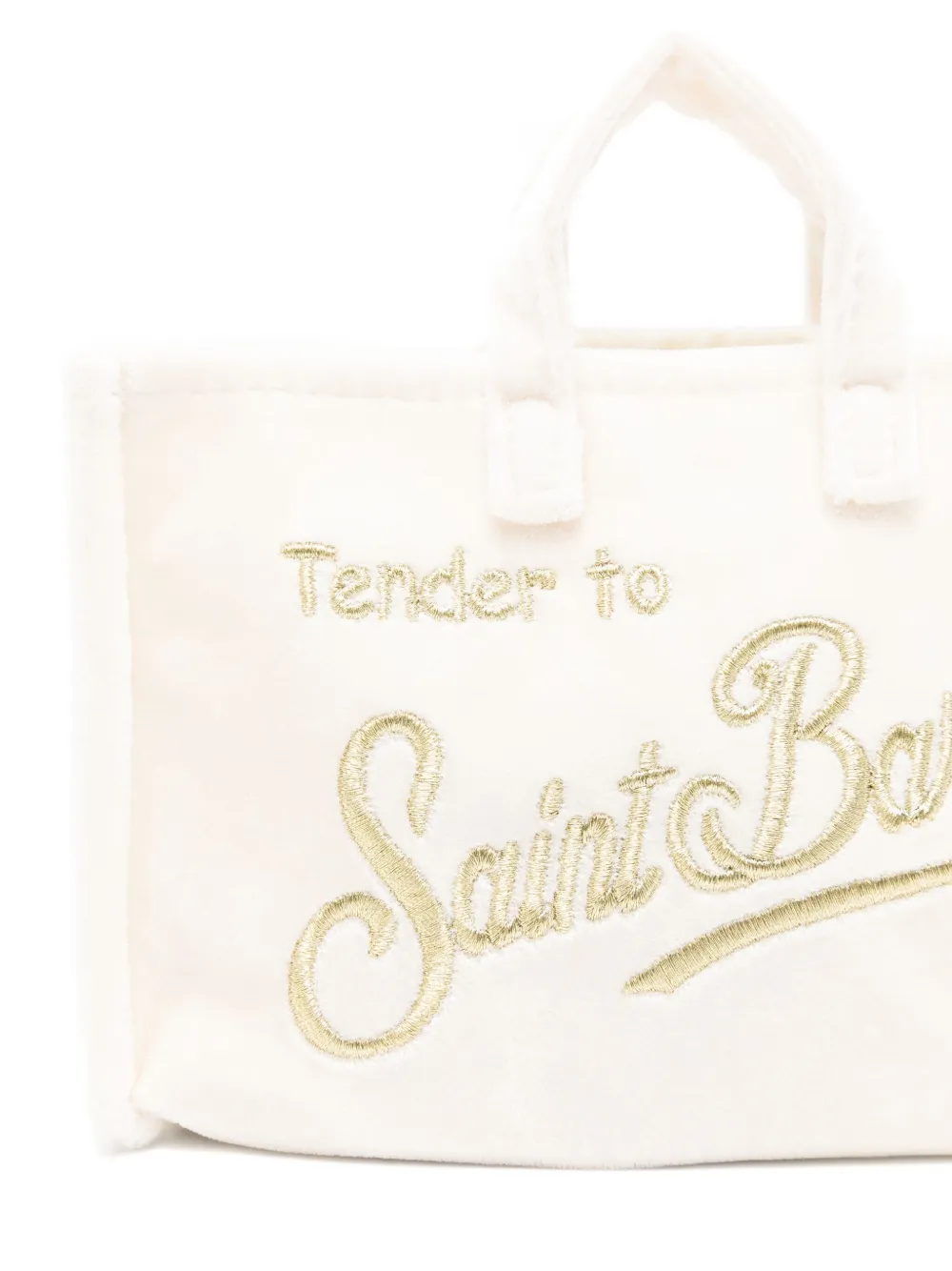 Mc2 Saint Barth Phone Shoulder Bag In White