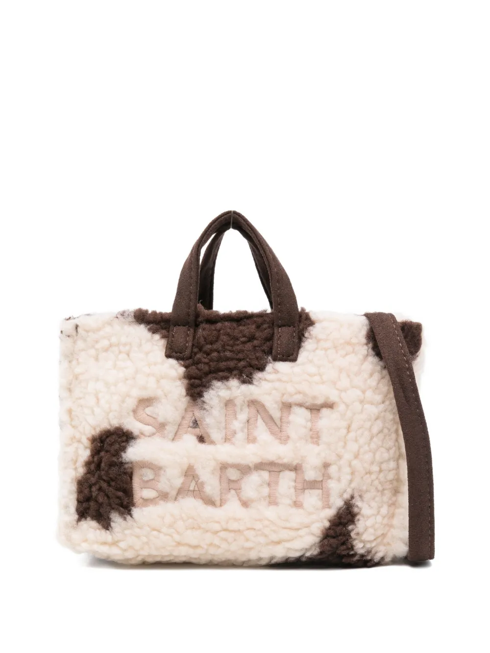 Mc2 Saint Barth Phone Tote Bag In Neutral