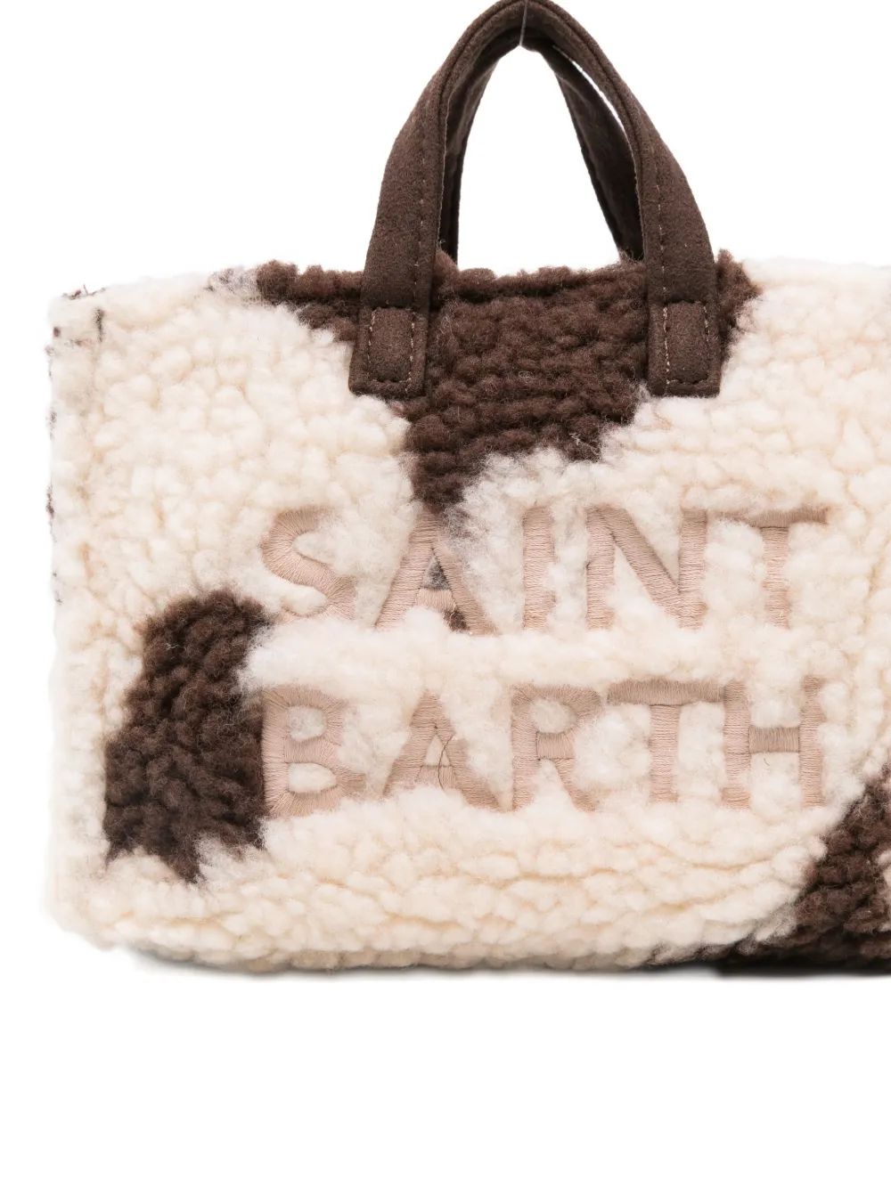 Mc2 Saint Barth Phone Tote Bag In Neutral