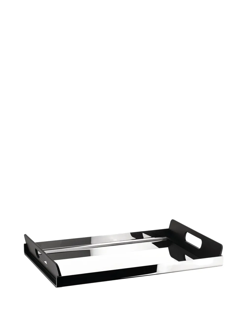 Alessi Vassily rectangular tray (30cm x 45cm) | Black | Image 1