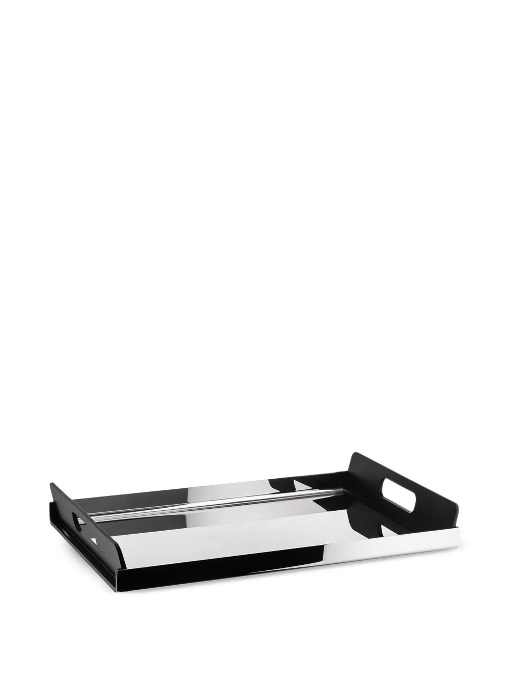 Alessi Vassily rectangular tray (30cm x 45cm) | Black | Image 1