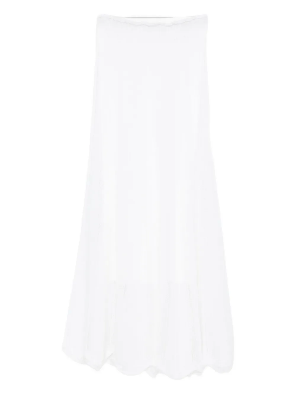 Forte Forte pleated skirt - Wit